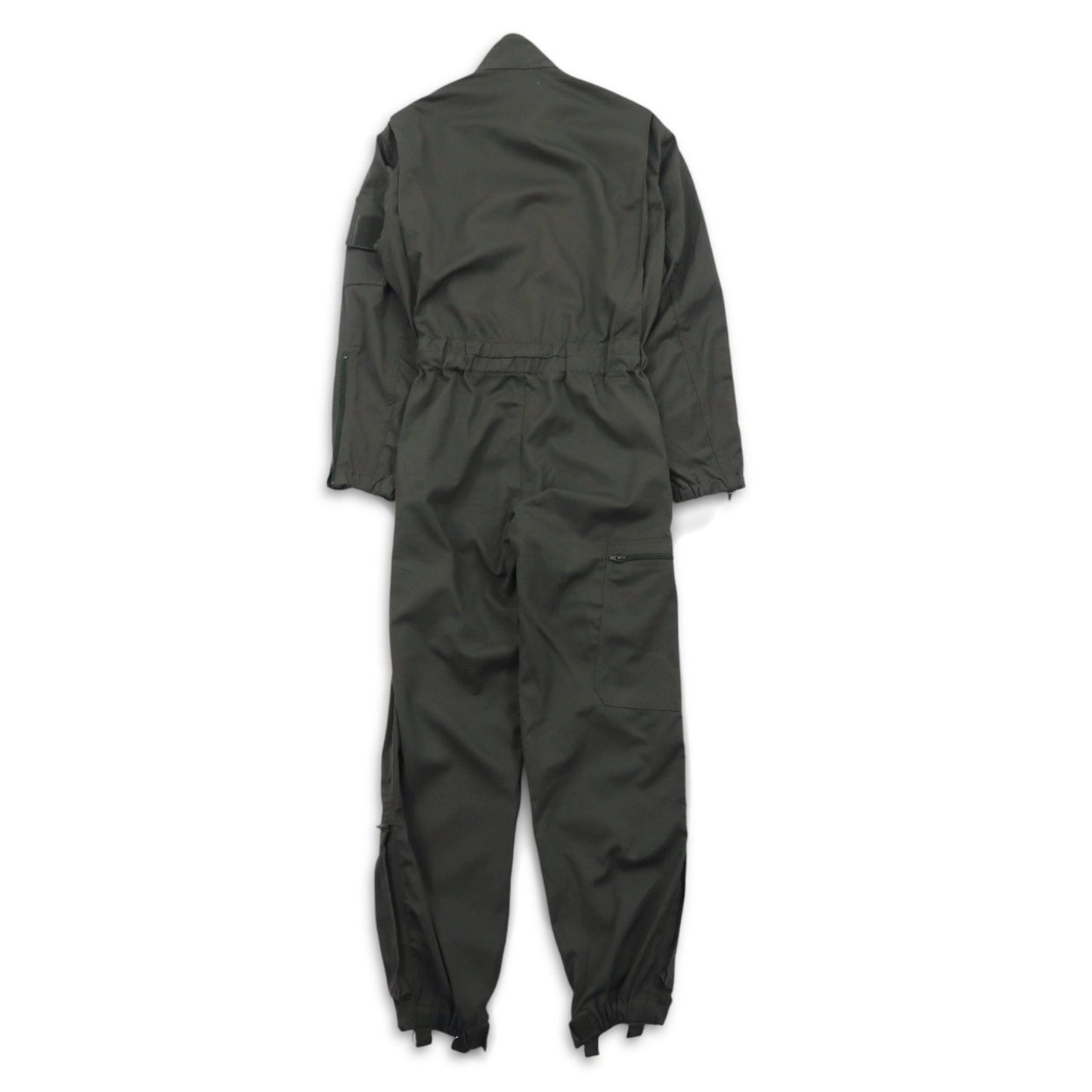 Vintage 90s French Military BIDERMANN UNIFORMES フランス空軍 フライトスーツ オールインワン ツナギ S カーキ ヘリンボーン ミリタリー 93-10-056