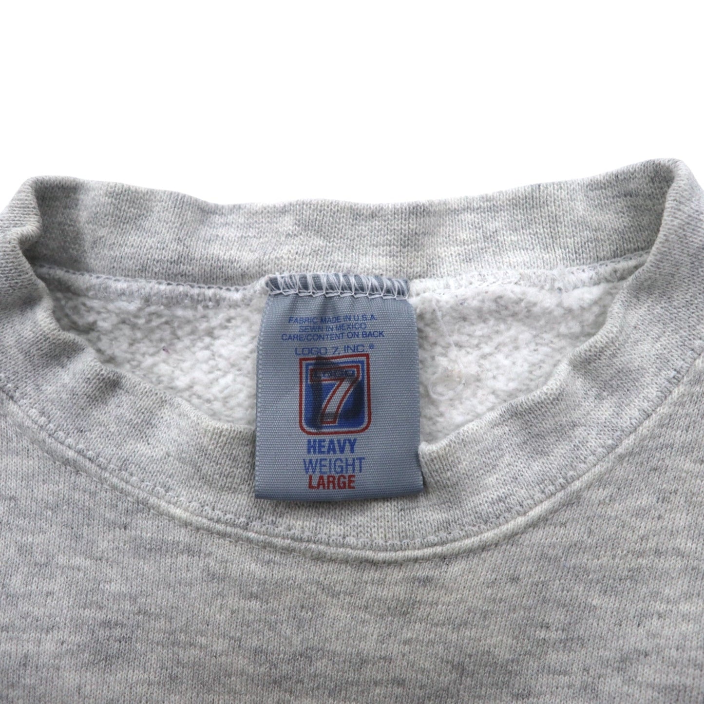 LOGO7 90年代 USA製 NFL スウェット L グレー GREEN BAY PACKERS グリーンベイ・パッカーズ