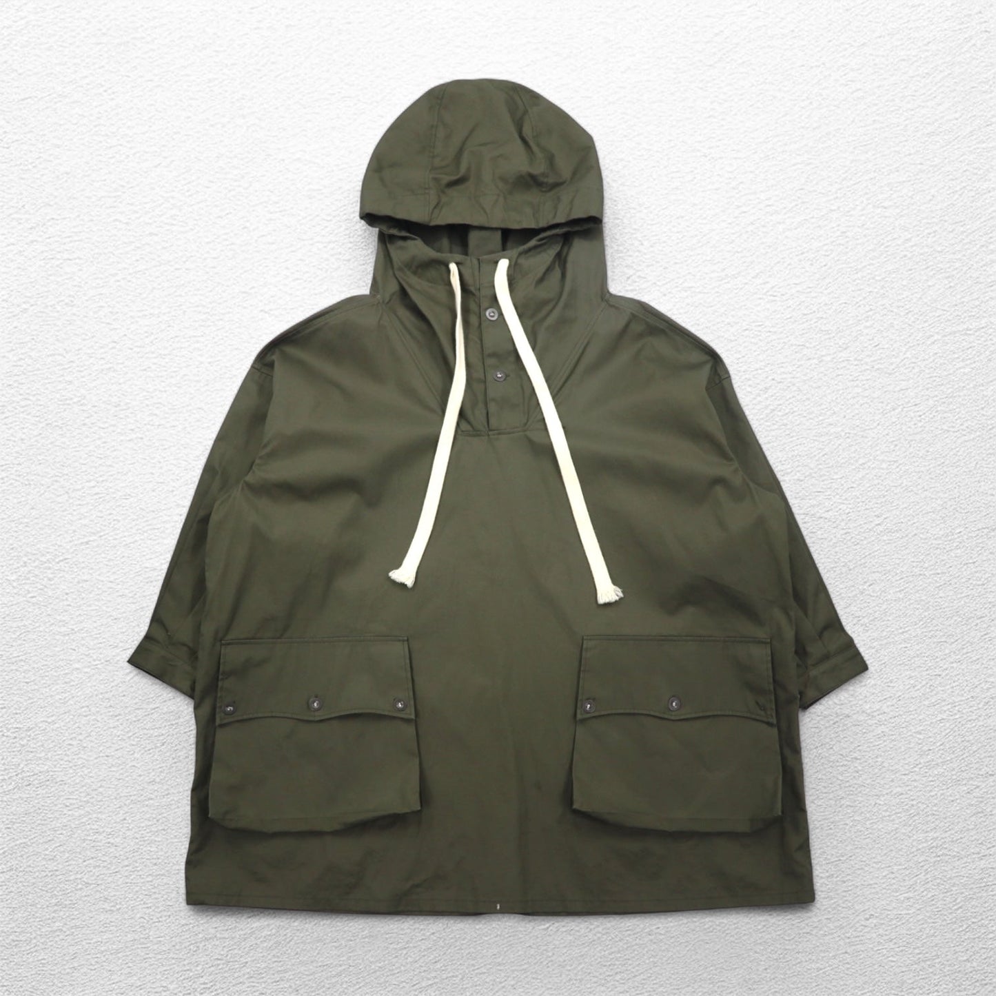 SOUMO アノラックオーバージャケット ANORAK OVER JACKET L ベンタイル コットン カーキ 10-SJ-001 日本製