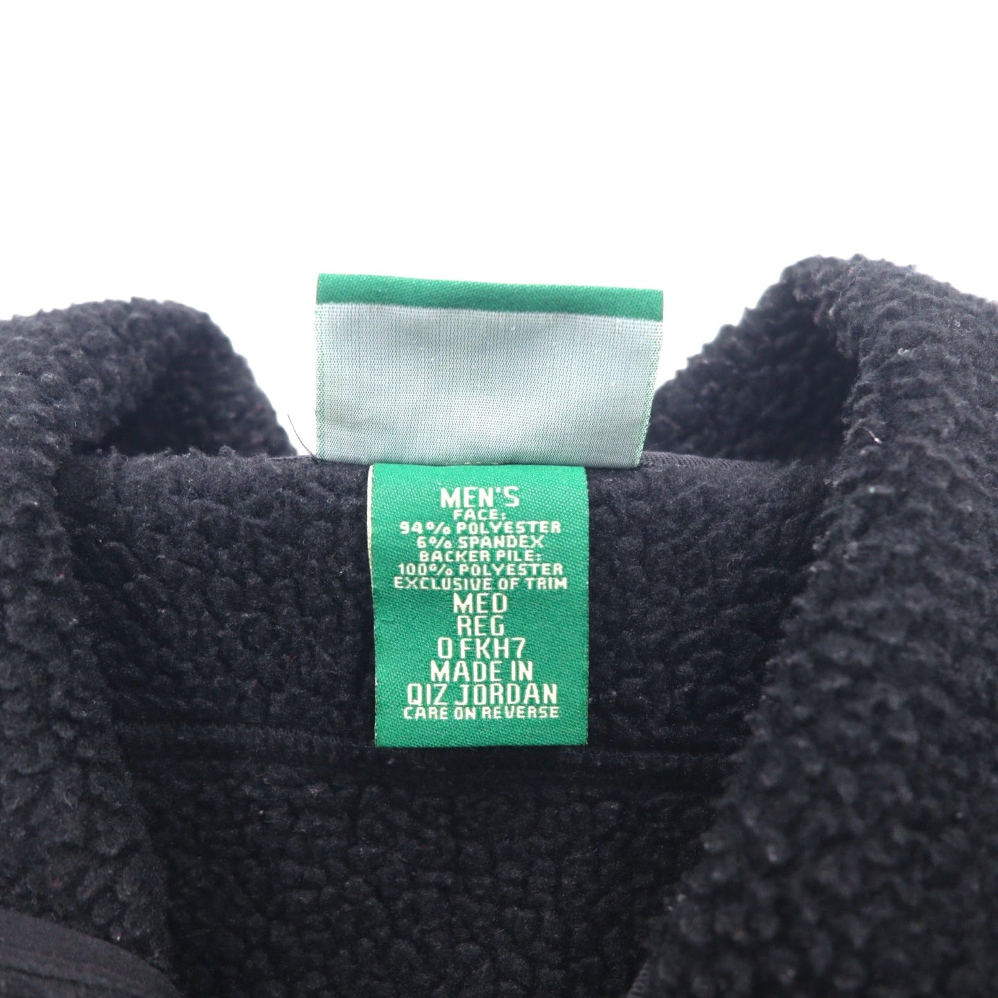 L.L.Bean 90年代 ポーラテック POLARTEC フリースライニング ソフトシェルジャケット M ブラック ヨルダン製