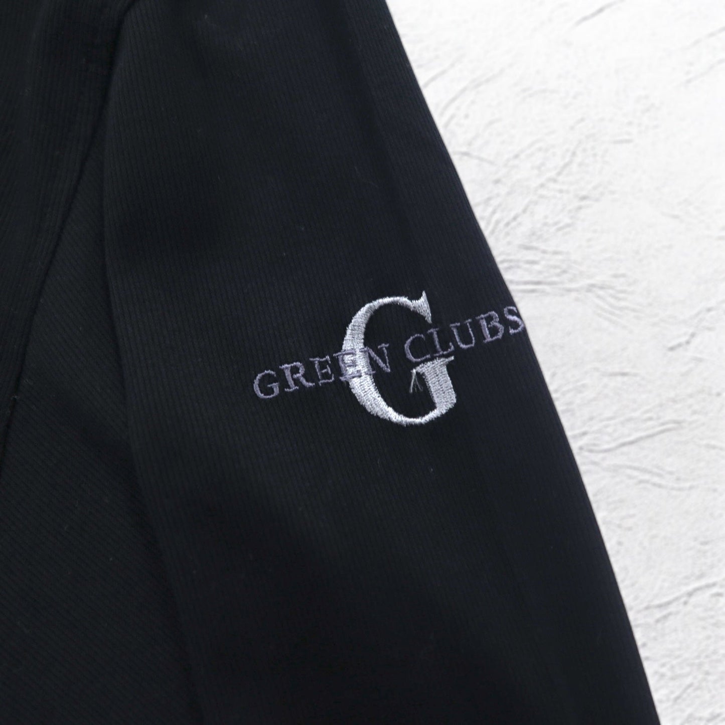 GREEN CLUBS × Warner Bros 90年代 長袖ポロシャツ XL ブラック 鹿の子 Looney Tunes シルベスターキャット 日本製