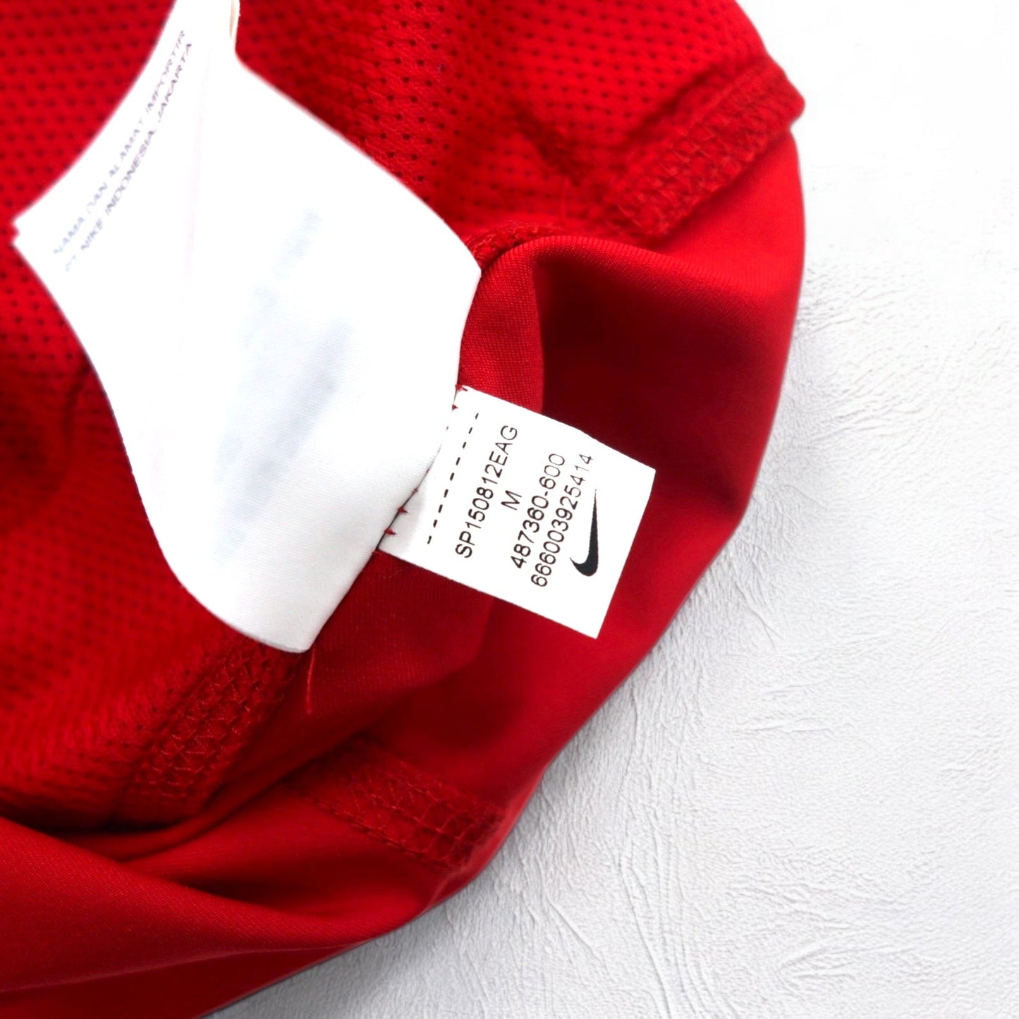 NIKE ウーブン トラックジャケット ジャージ M レッド スウォッシュ DRI-FIT 487360-600