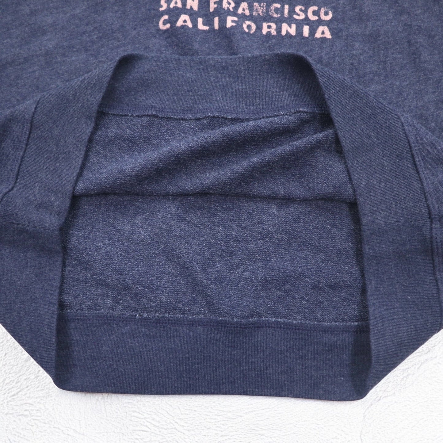 Levi's クラシック クルー プリント スウェット XL ネイビー 17387 スリランカ製