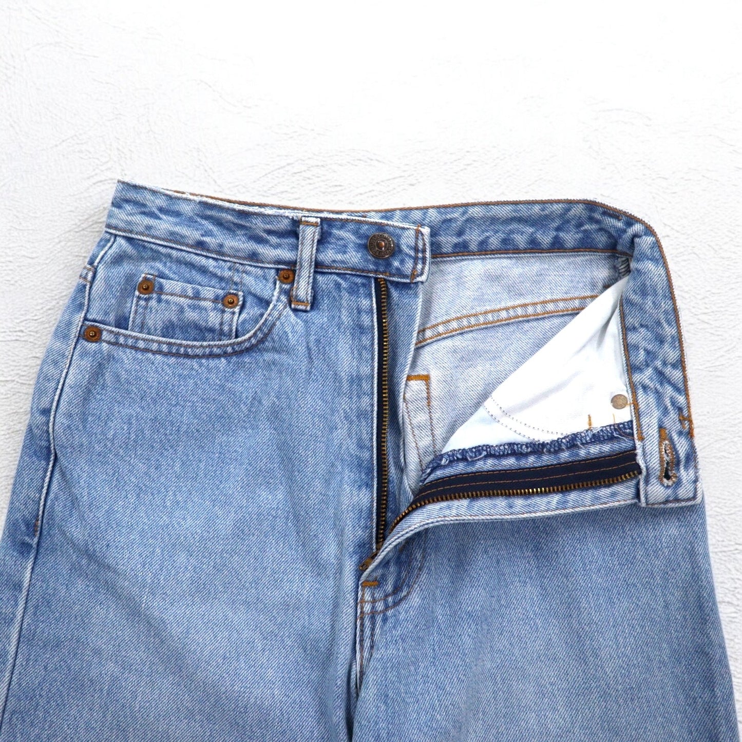 Levi's 90年代 W515 ハイウエスト デニムパンツ M ブルー アイスウォッシュ W515-0227 日本製