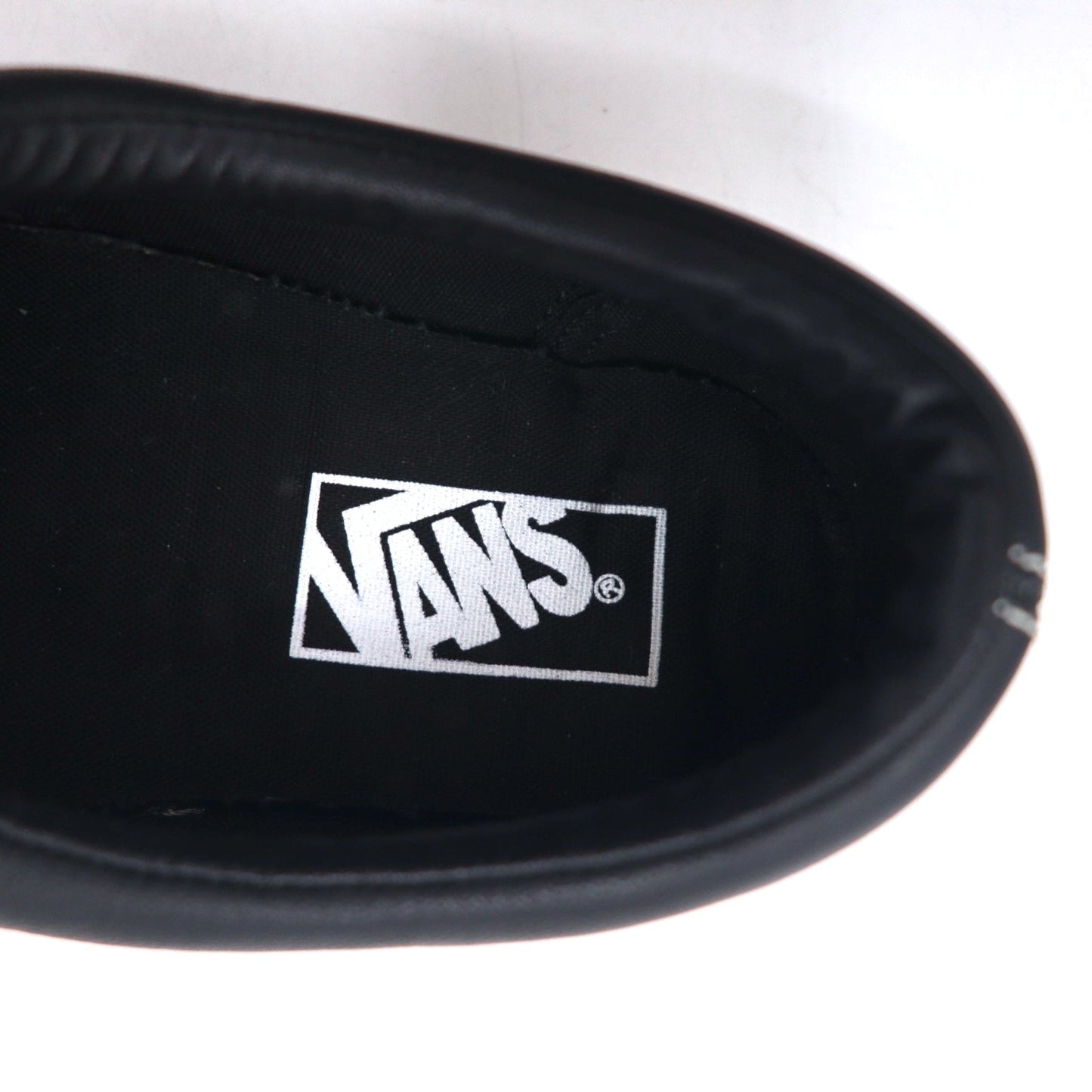 VANS VAULT エラ ウィングチップ ERA WINGTIP レザー スニーカー 26.5cm ブラック ホワイト