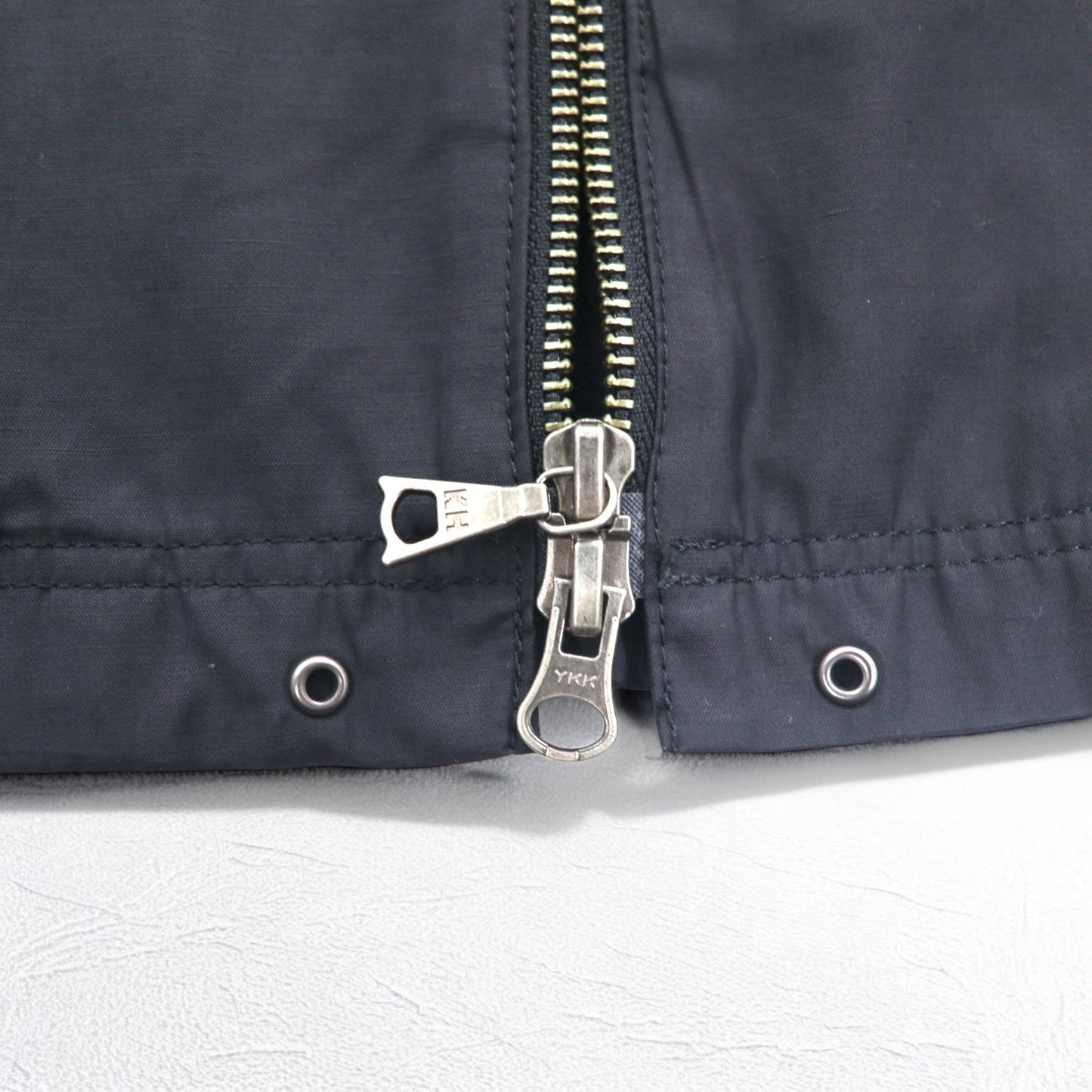 KATHARINE HAMNETT LONDON シングル ライダースジャケット L ブラック ダブルジップ 日本製