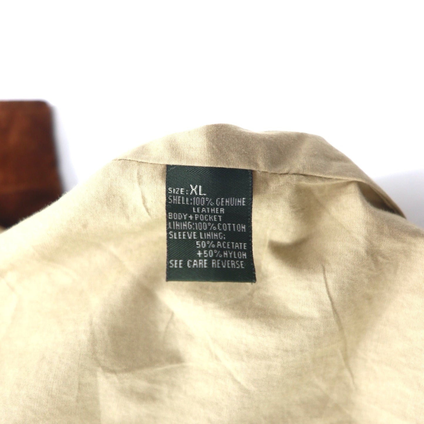 90年代 WEATHERPROOF スウェード レザー スウィングトップ XL ブラウン レザー