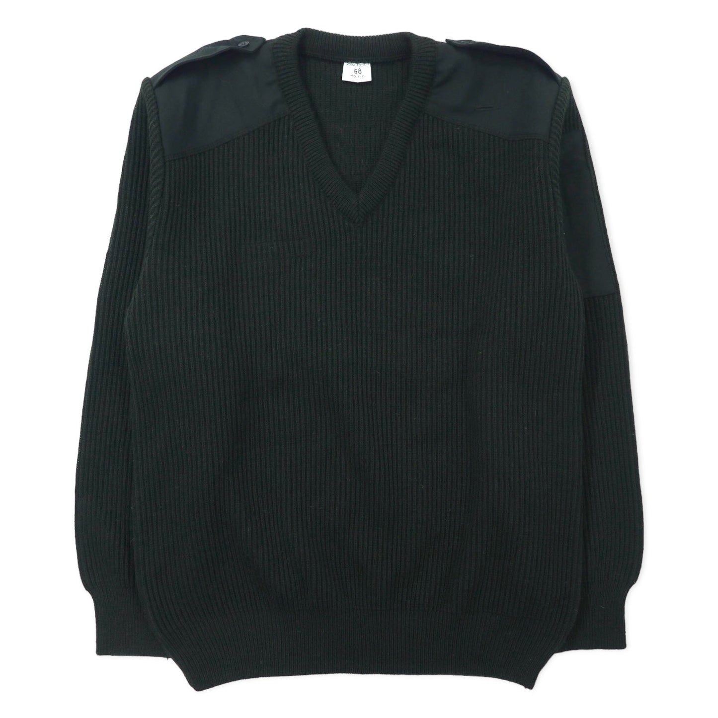 FRENCH ARMY コマンド ニット セーター 88 カーキ ウール ミリタリー 2004-INDUYCO