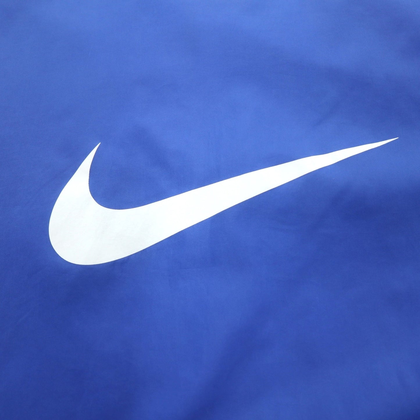 NIKE ピステ プルオーバー ナイロンジャケット L ブルー スウォッシュロゴ