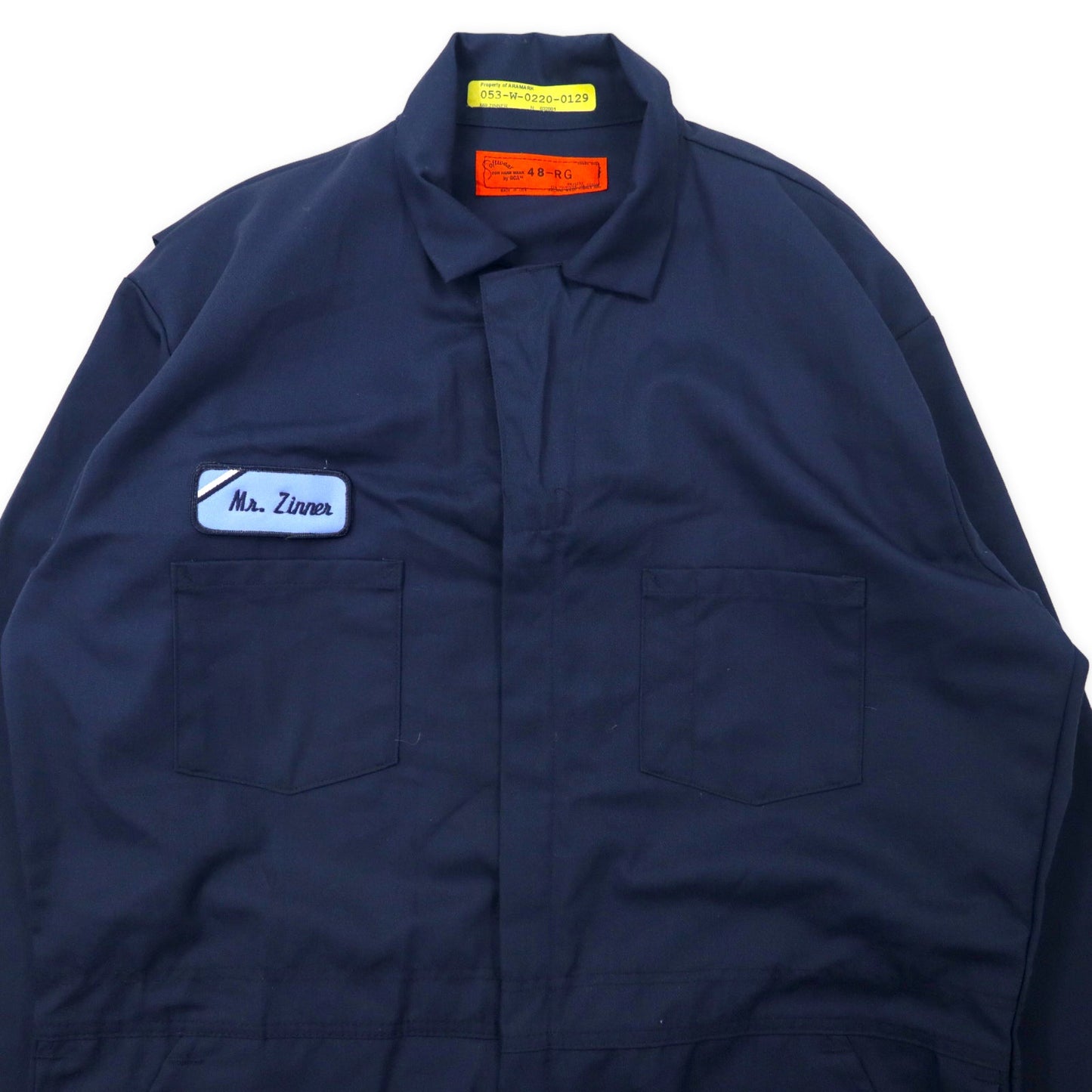USA製 オールインワン つなぎ 48 ネイビー ポリエステル コットン Softwear for Hardwear by GCA
