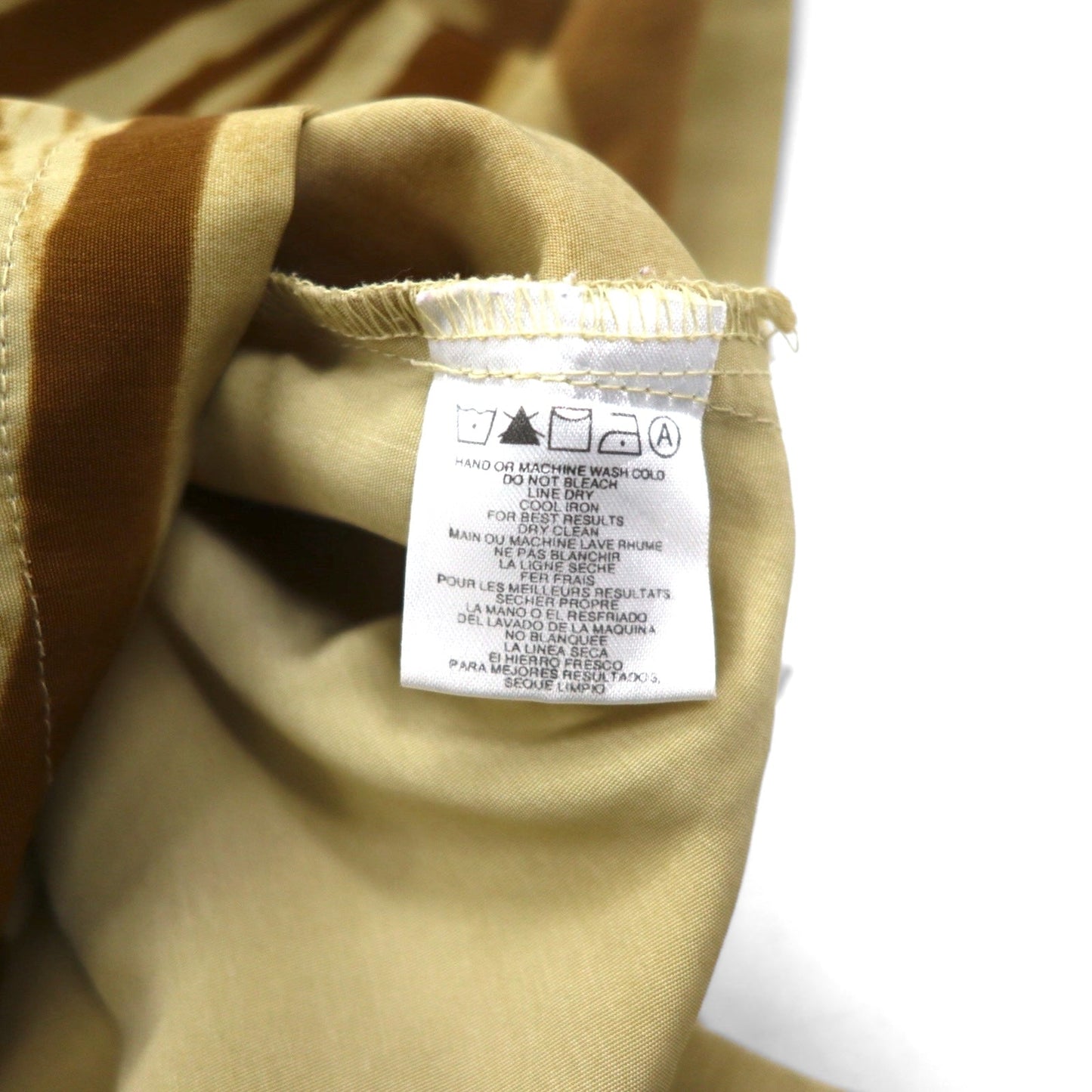 HARLEY DAVIDSON モーターサイクル グラフィック 開襟 半袖 オープンカラーシャツ XL ベージュ バックロゴ