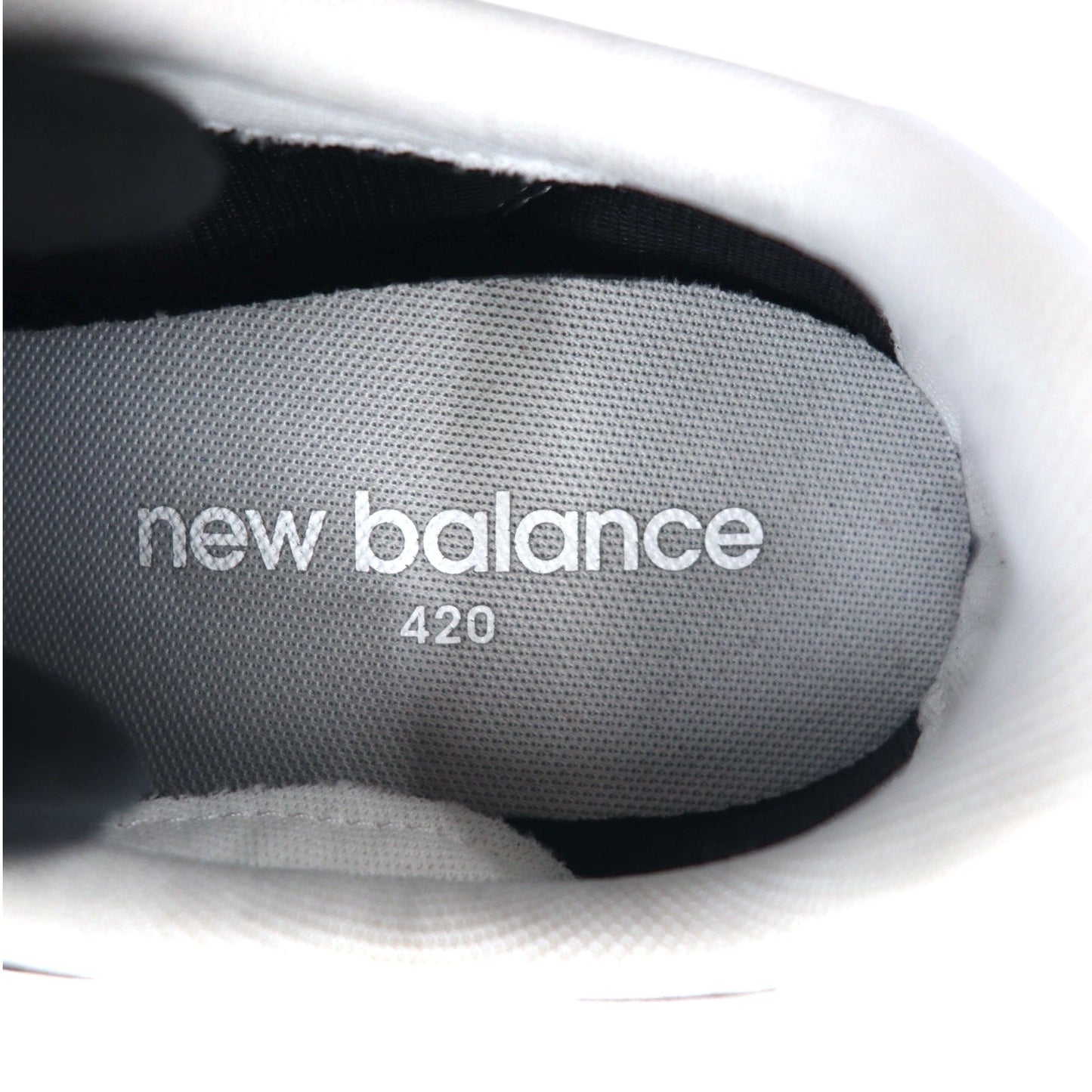 new balance 420M スエード スニーカー 27cm ブラック EVA ナイロン UL420MAB