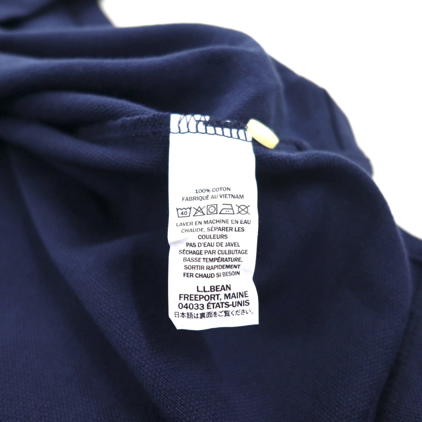 L.L.Bean プレミアム ダブルエル ポロシャツ XL ネイビー コットン 300457 未使用品