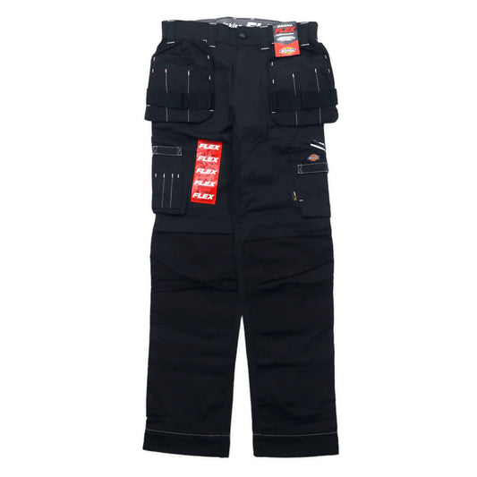 Dickies ダブルニー タクティカル ワークパンツ カーゴパンツ 30 ブラック コットン CORDURA マルチポケット UNIVERSAL FLEX HOLSTER TRS TR2010UBK 未使用品