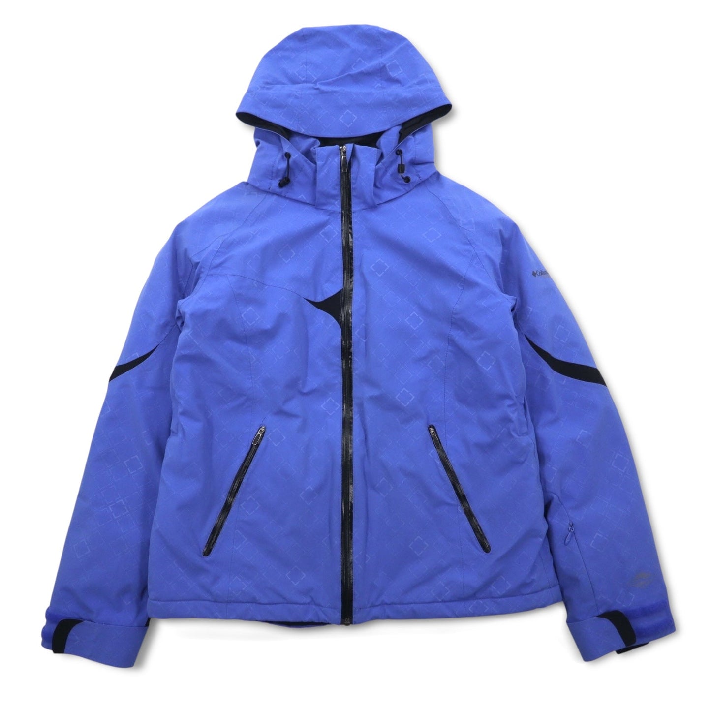Columbia タイタニウム OMNI-HEAT OMNI-TECH マウンテンパーカー XL ブルー ナイロン 防水 フード着脱式 Heli-Honey Jacket SL4013