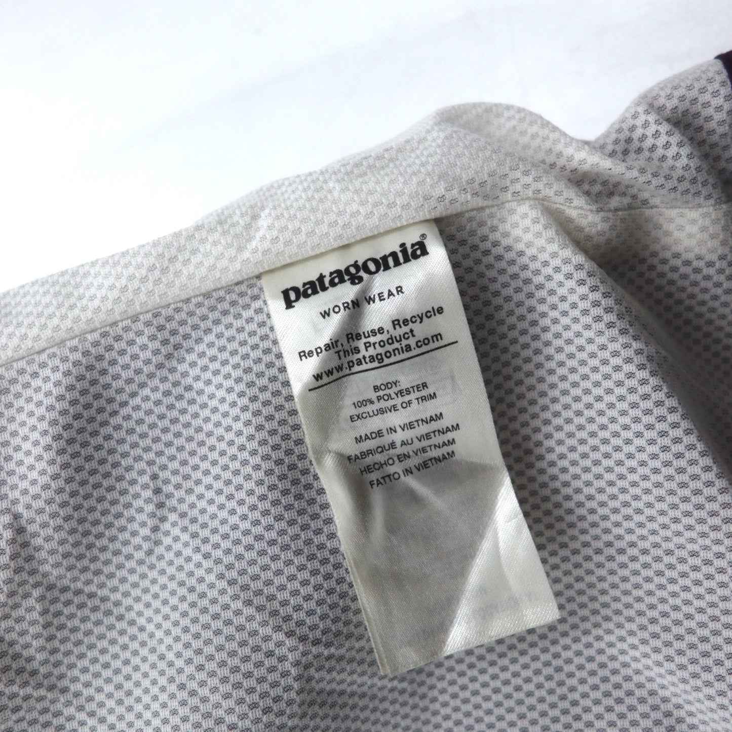 patagonia マウンテンパーカー レインジャケット L パープル  H2No 防水 ポリエステル