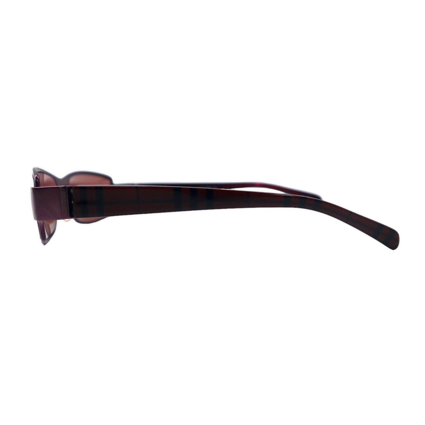 BURBERRY by SAFILO イタリア製 サングラス シルバー ノバチェック メタル 130 B 9414/S CF7 56-14 NICKEL FREE