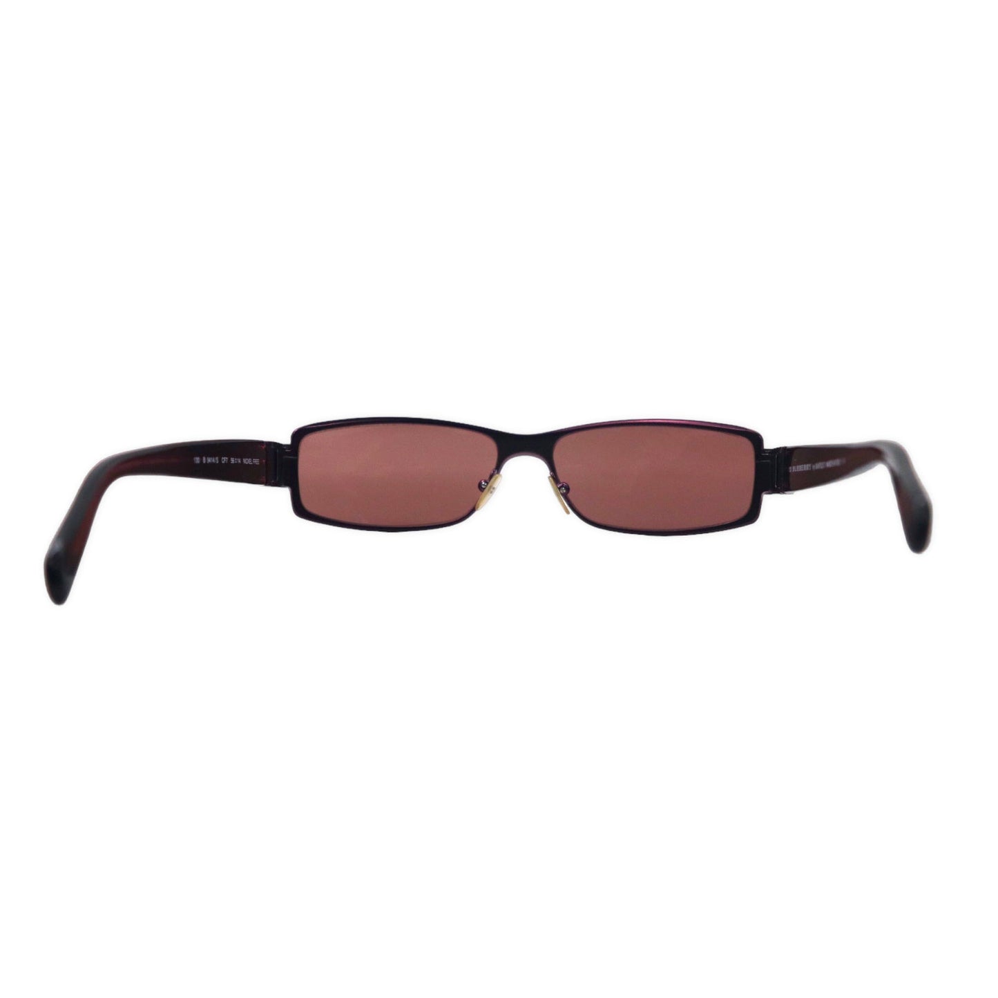 BURBERRY by SAFILO イタリア製 サングラス シルバー ノバチェック メタル 130 B 9414/S CF7 56-14 NICKEL FREE
