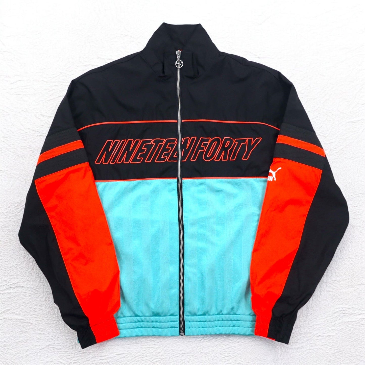 PUMA トラックジャケット ジャージ L マルチカラー WOVEN JACKET-BLUE TURQUOISE 596035-35