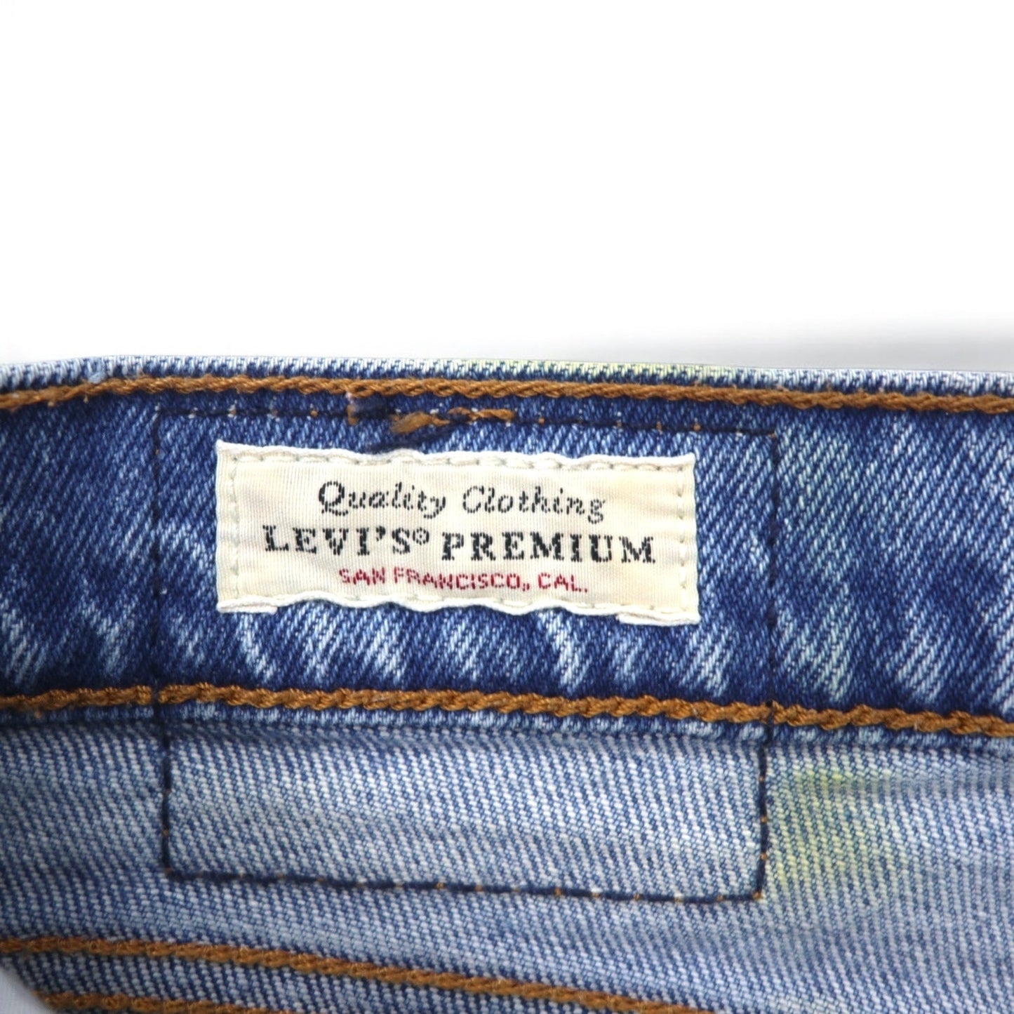 Levi's PREMIUM ビッグE アンクル ジーンズ デニムパンツ 28 ブルー コットン 22861-0034