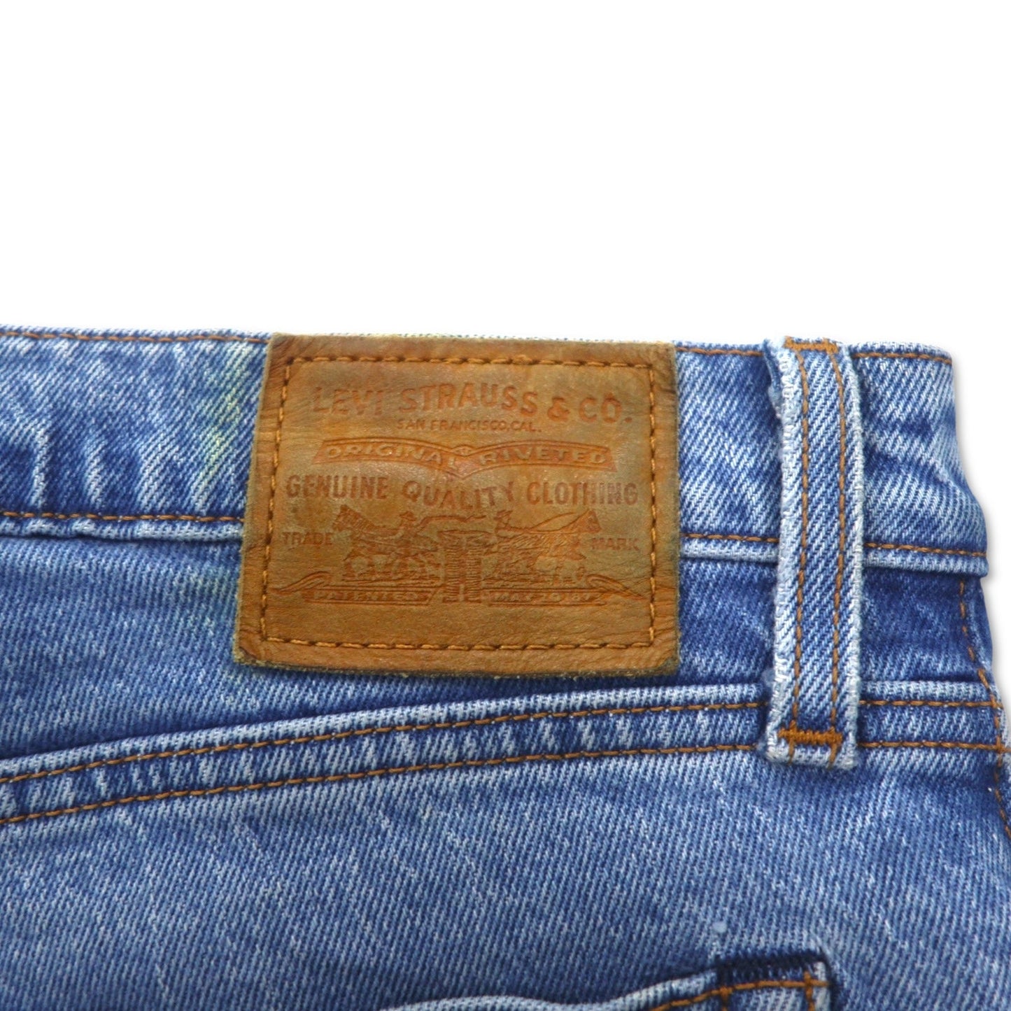 Levi's PREMIUM ビッグE アンクル ジーンズ デニムパンツ 28 ブルー コットン 22861-0034