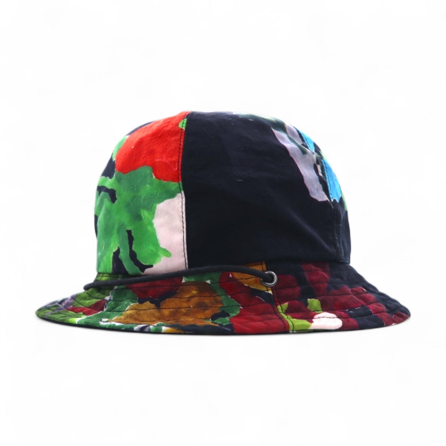 KHOKI バケットハット FREE マルチカラー 総柄 ドローコード 22ss-z-01 日本製