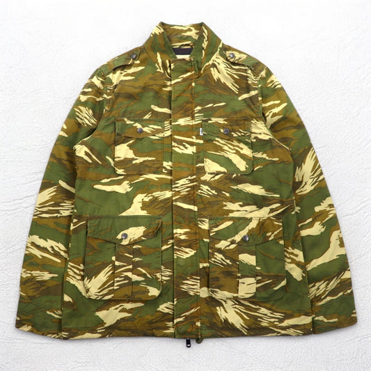 Levi's タイガーカモ ミリタリー フィールドジャケット L カーキ ナイロン 47226-0001