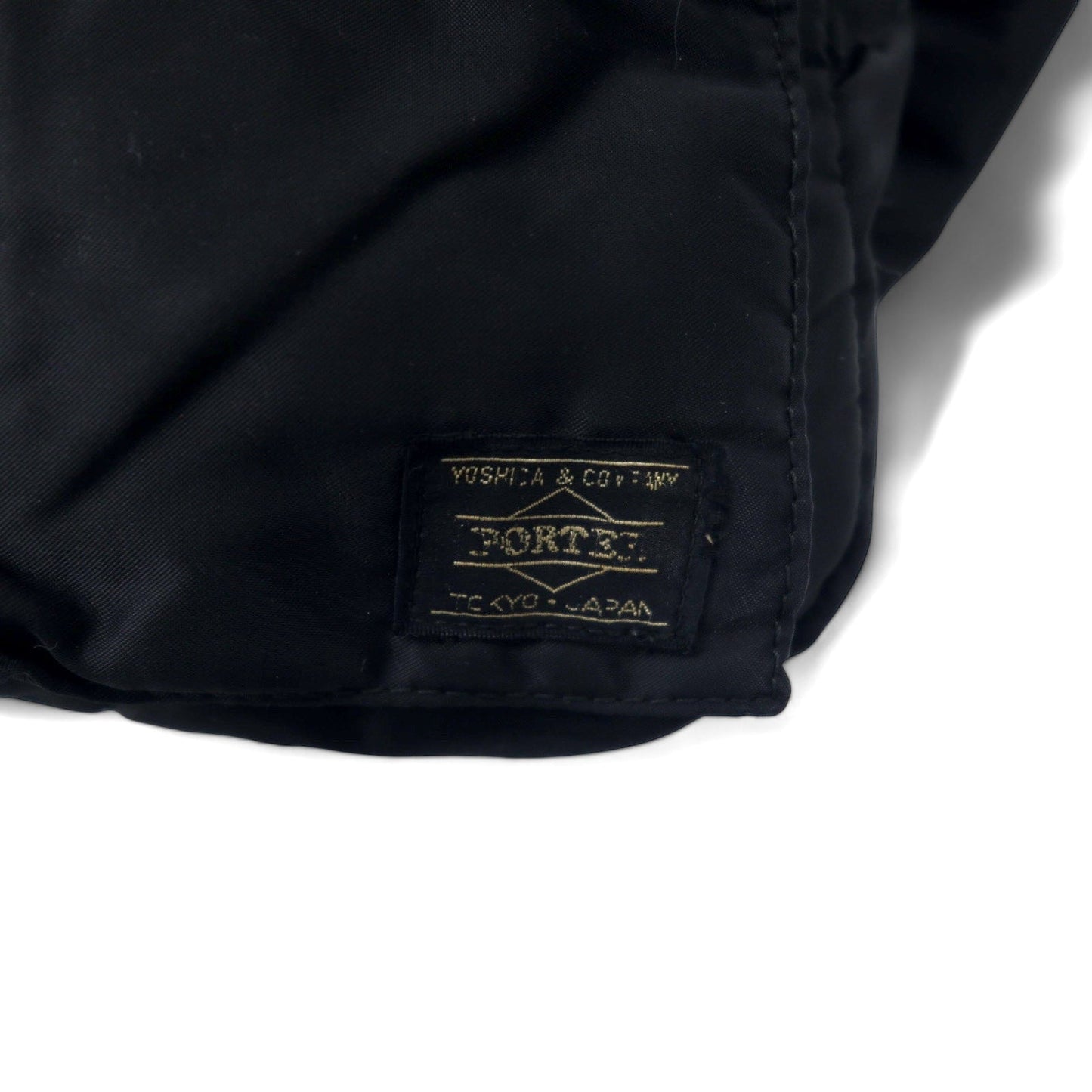 PORTER タンカー ウエストバッグ ボディバッグ ブラック ナイロン TANKER 日本製