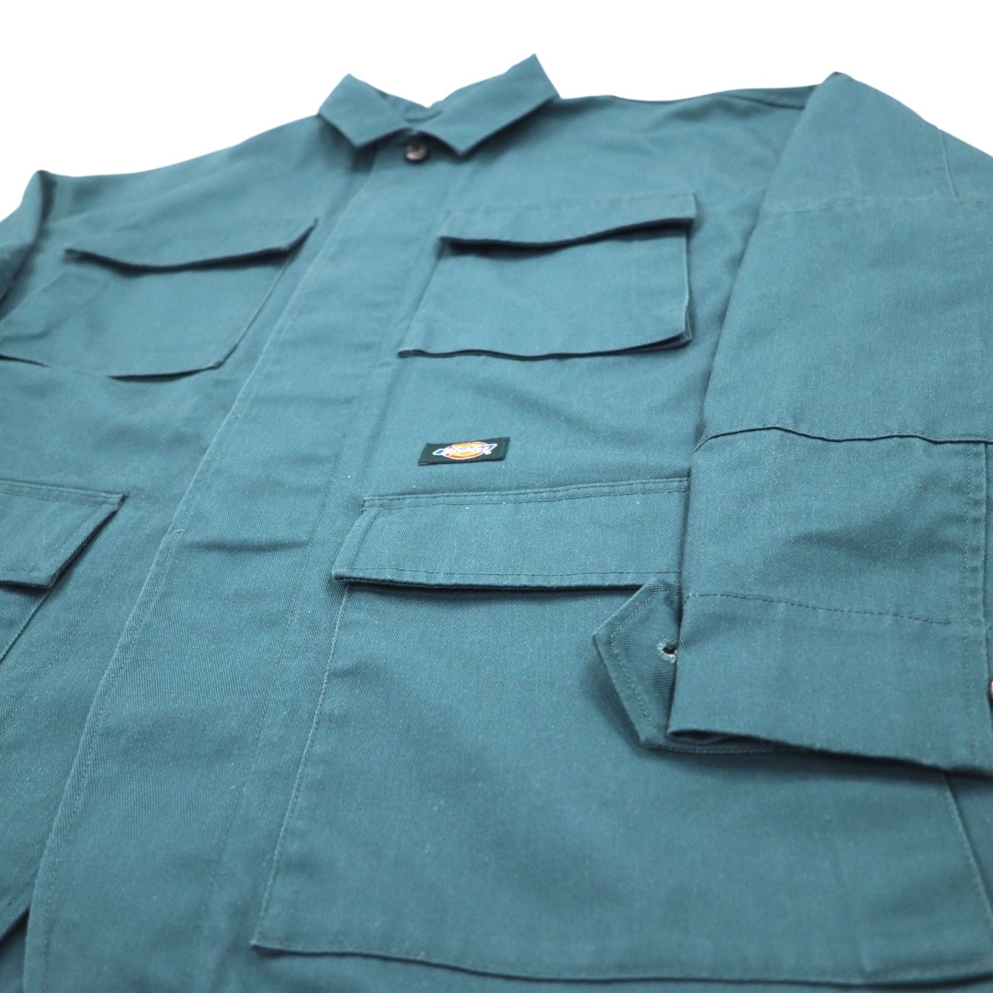 scair × Dickies BDU ミリタリージャケット L グリーン ポリエステル コットン TCツイル