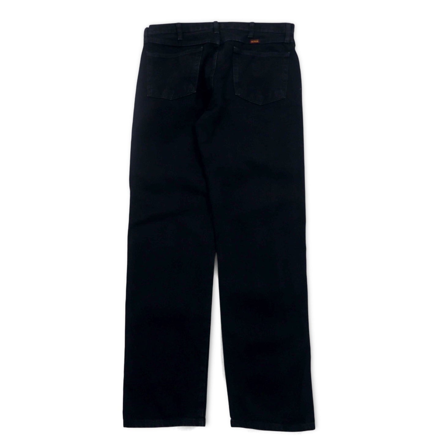 RUSTLER ( Wrangler ) 00年代 デニムパンツ L ブラック ジッパーフライ 1087619CB ニカラグア製