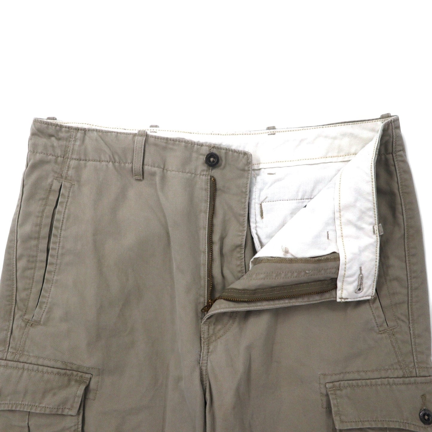 Levis カーゴショーツ ハーフパンツ 33 ベージュ コットン ACE Cargo Shorts