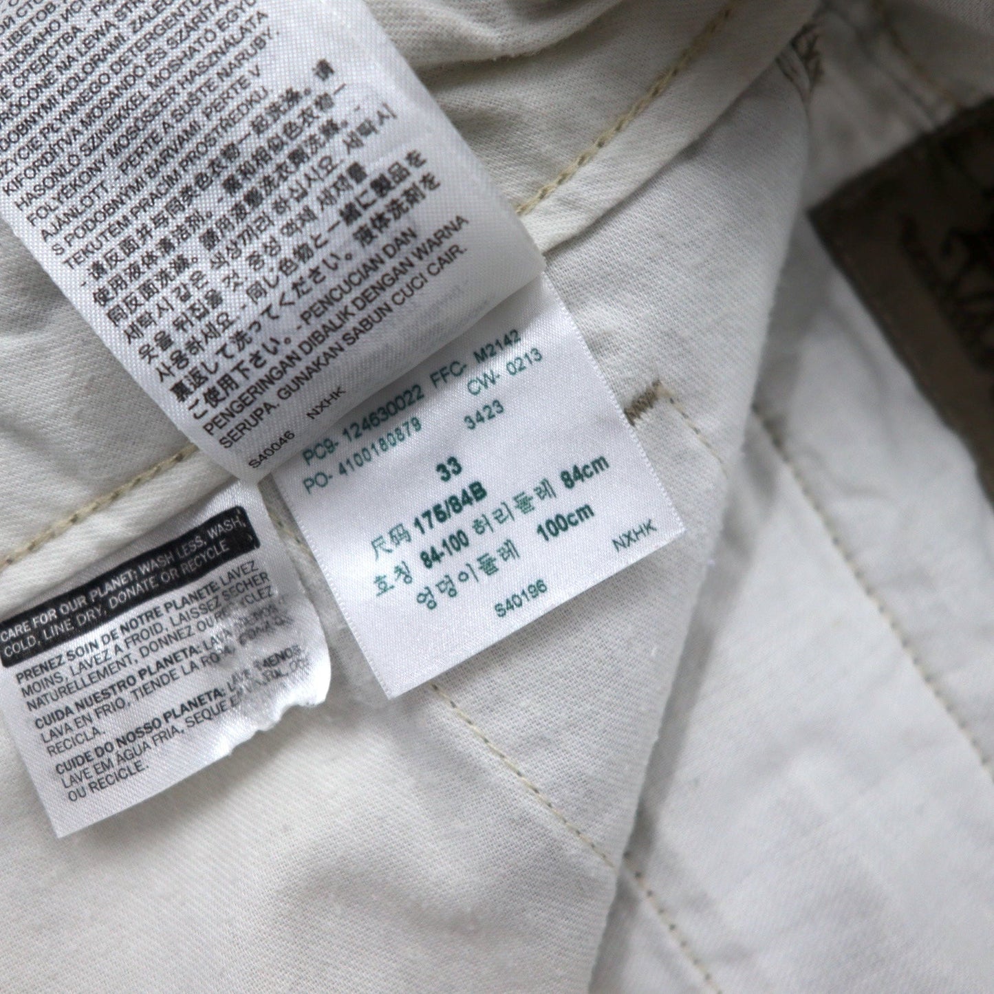 Levis カーゴショーツ ハーフパンツ 33 ベージュ コットン ACE Cargo Shorts