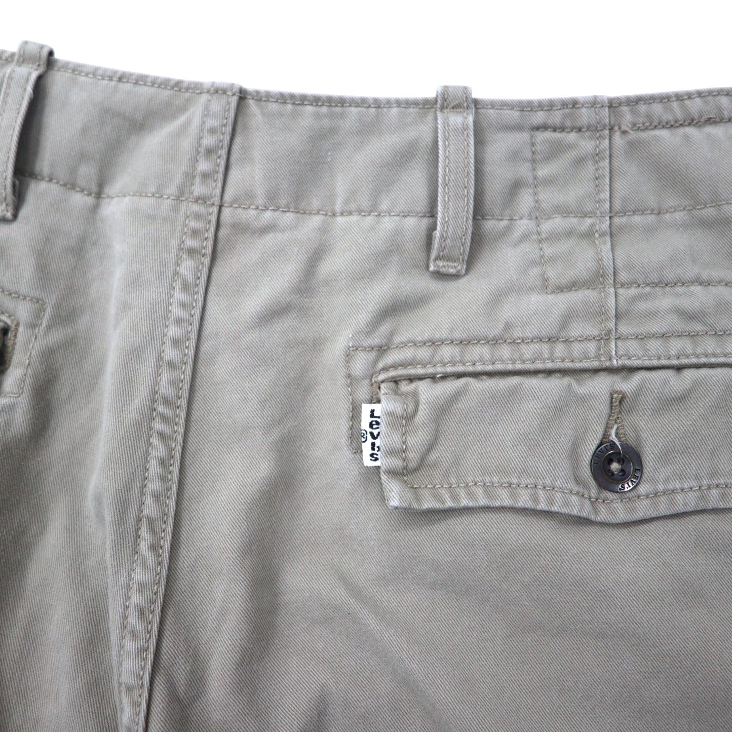 Levis カーゴショーツ ハーフパンツ 33 ベージュ コットン ACE Cargo Shorts