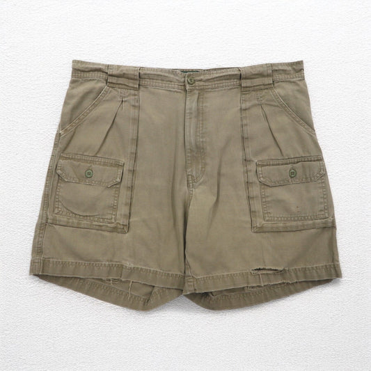 Cabela's 90年代 ブッシュ ショートパンツ XL カーキ コットン ポケット