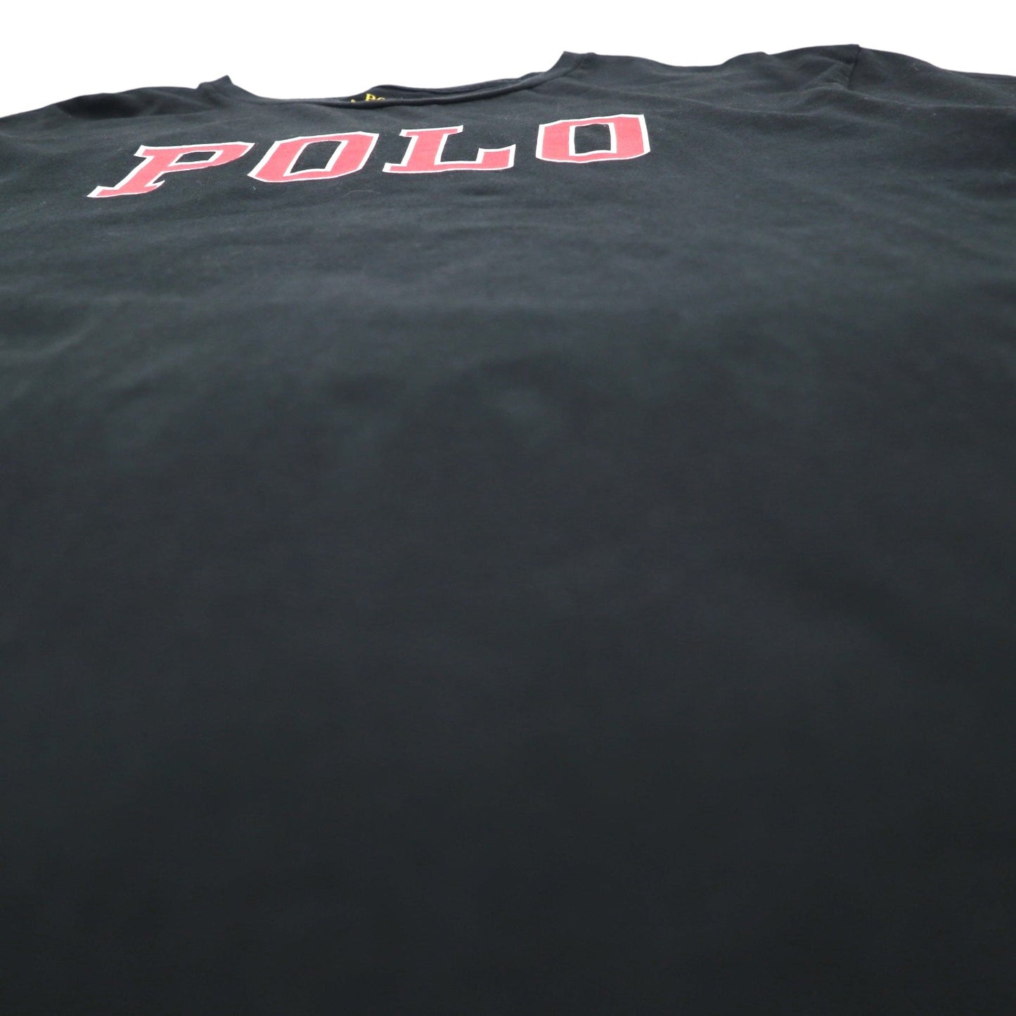 POLO RALPH LAUREN クラシックフィット プリント Tシャツ L ブラック コットン CLASSIC FIT
