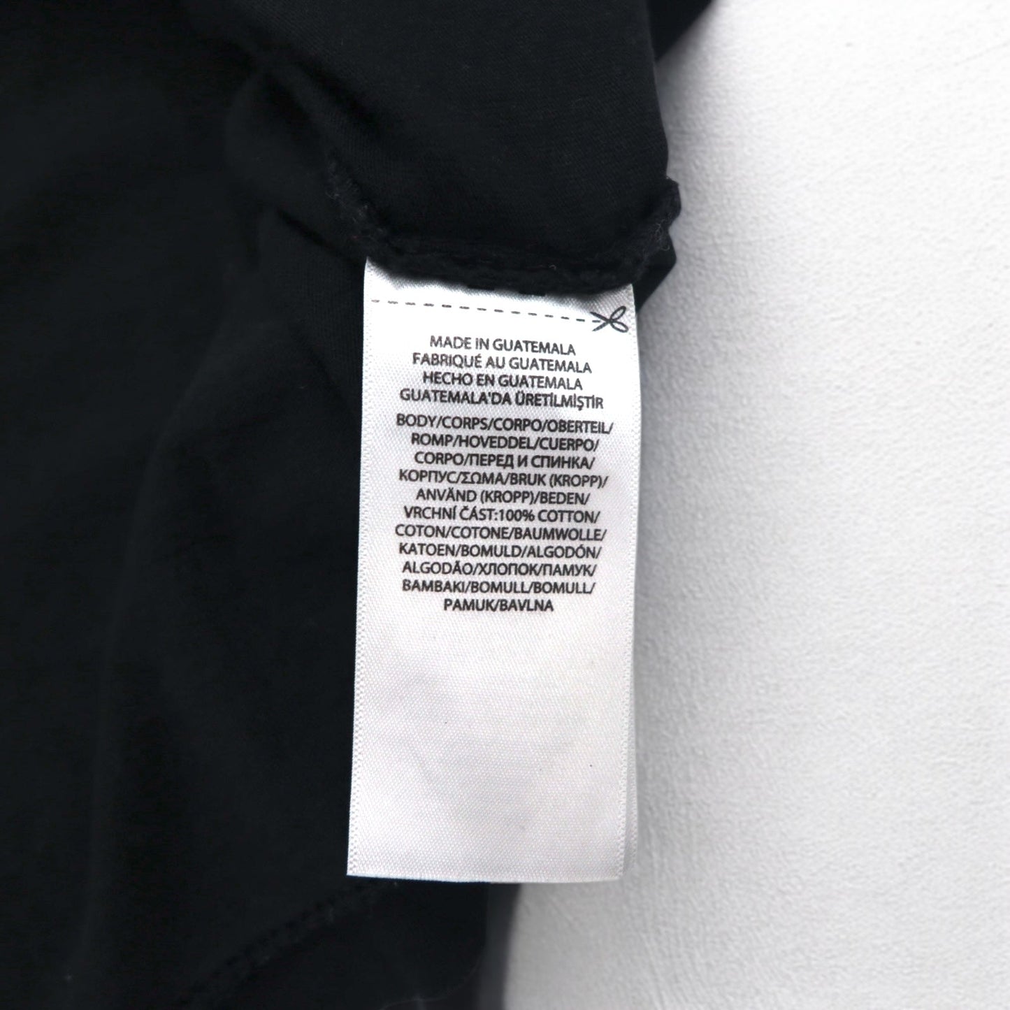 POLO RALPH LAUREN クラシックフィット プリント Tシャツ L ブラック コットン CLASSIC FIT