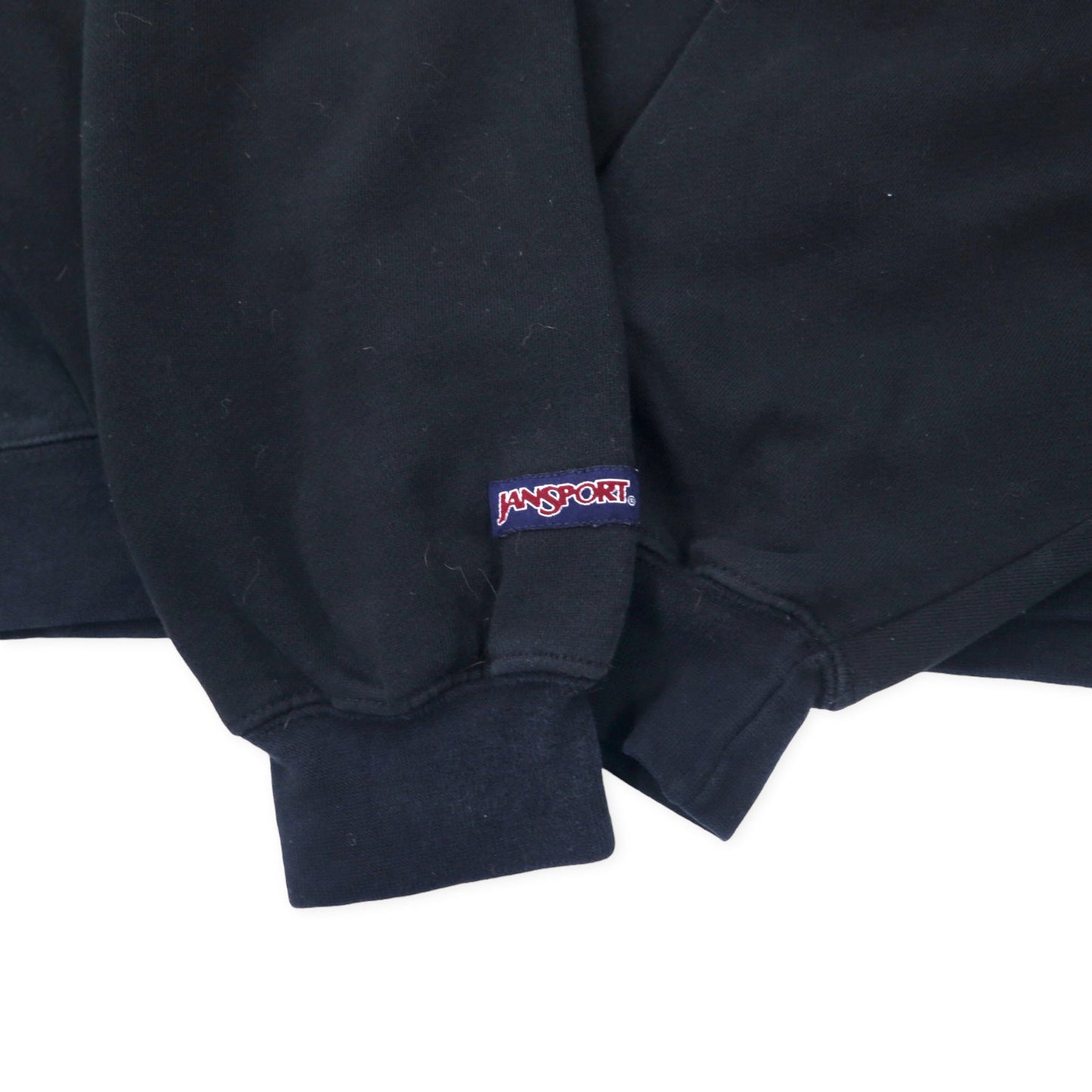 JAN SPORT カレッジプリント プルオーバーパーカー XXL ブラック コットン ST. PETERSBURG COLLEGE ビッグサイズ