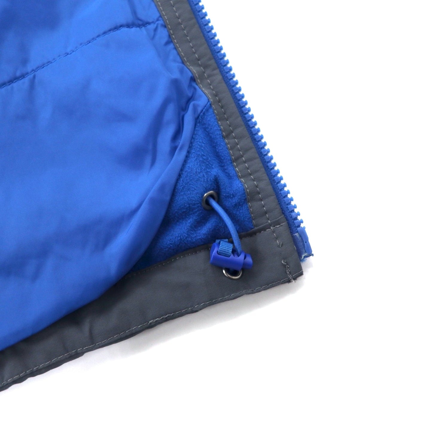 THE NORTH FACE マウンテンパーカー M グレー ポリエステル 防水 透湿 Hyvent ロゴプリント フード着脱式