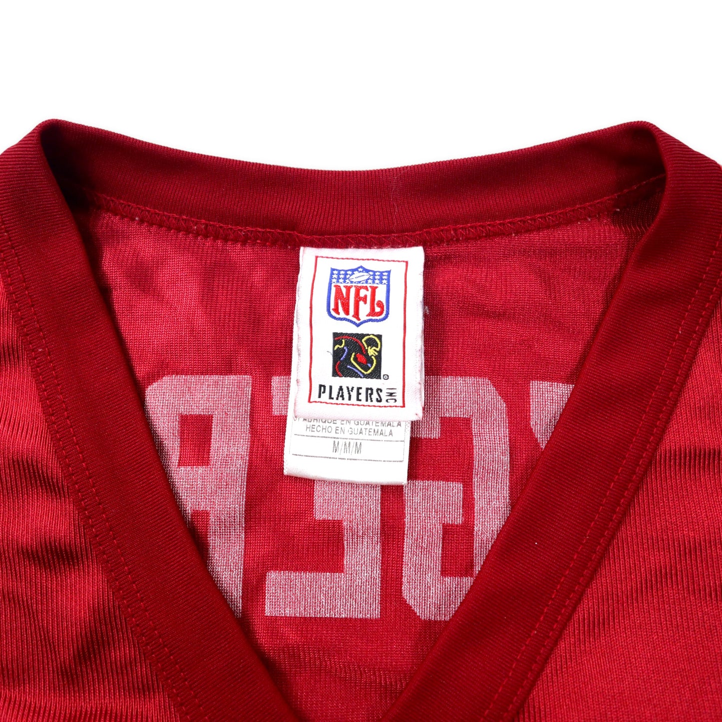 NFL PLAYERS ゲームシャツ M レッド ポリエステル Arizona Cardinals ナンバリング FITZGERALD
