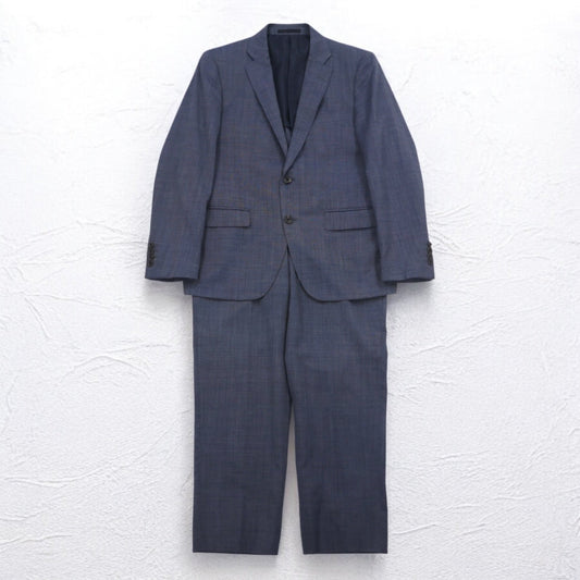 ONLY 2B スーツ セットアップ S ブルー ウール ポリエステル