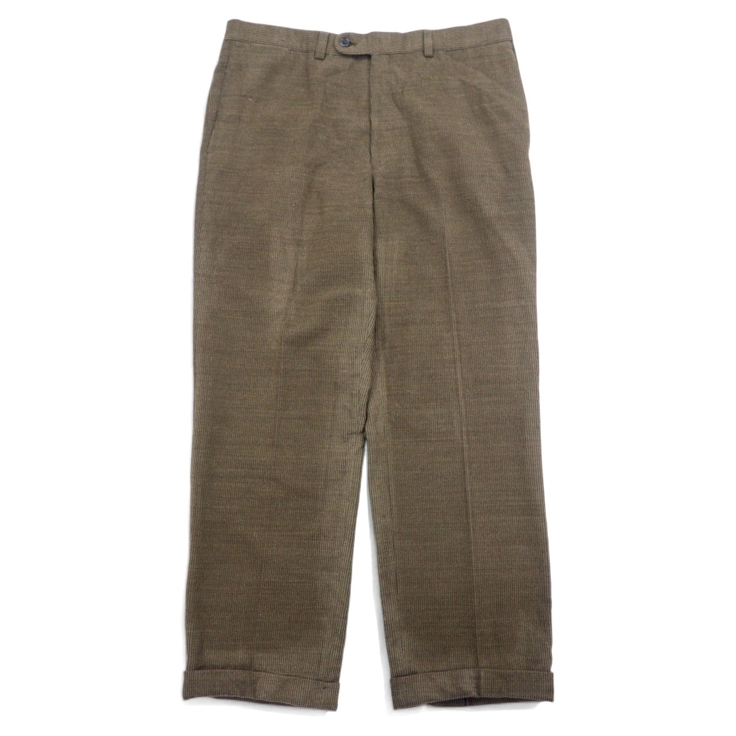 Loro Piana ZELANDER × M.S.McCLELLAN コーデュロイパンツ 36 ブラウン ウール