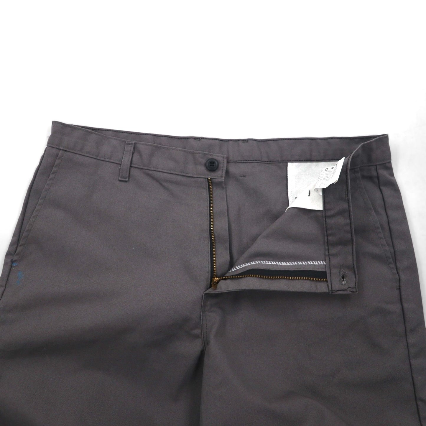Dickies リラックスフィット ワーク ショートパンツ ハーフパンツ XL グレー GR640VG