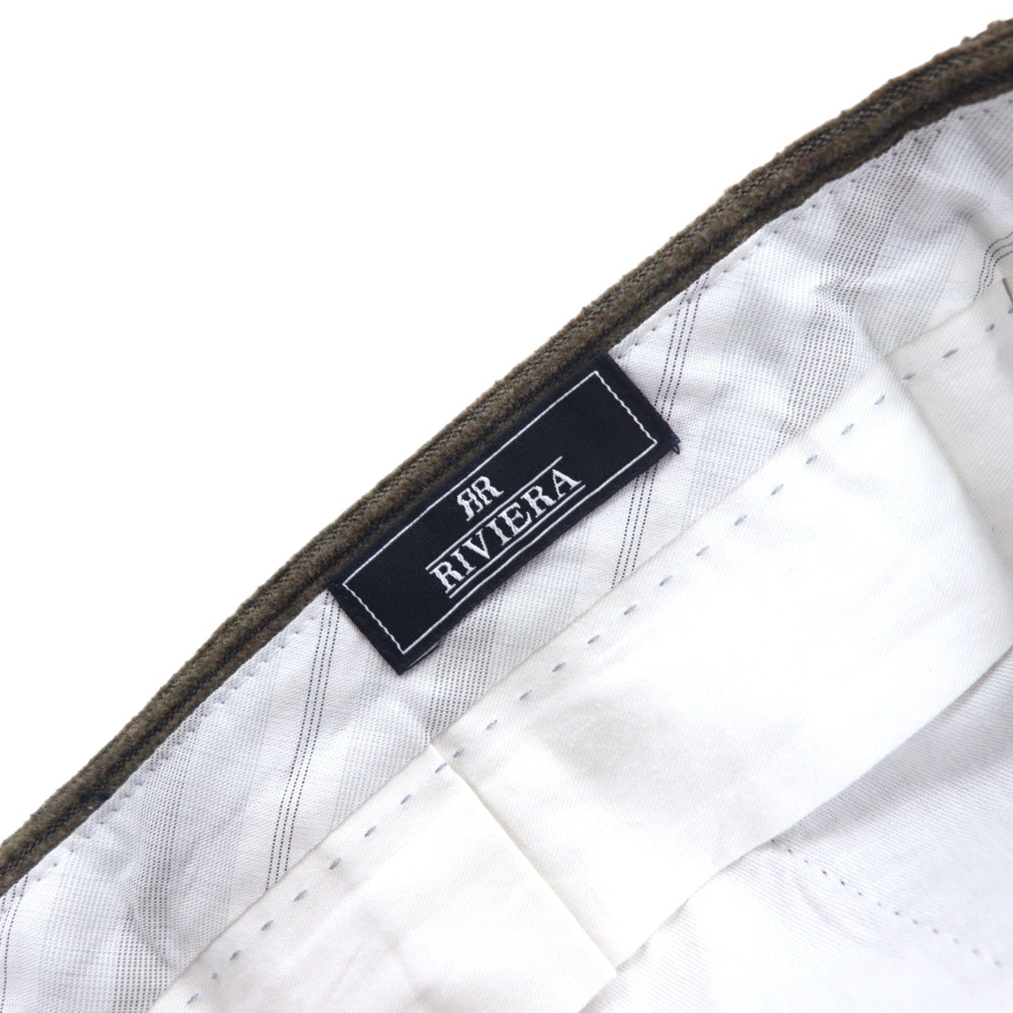 Loro Piana ZELANDER × M.S.McCLELLAN コーデュロイパンツ 36 ブラウン ウール