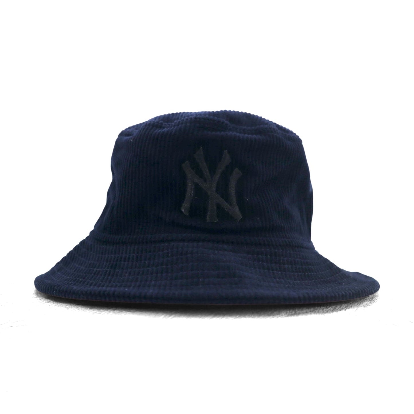 NEW ERA コーデュロイ バケットハット L/XL ネイビー 太畝 MLB ニューヨーク ヤンキース NEWYORK YANKEES
