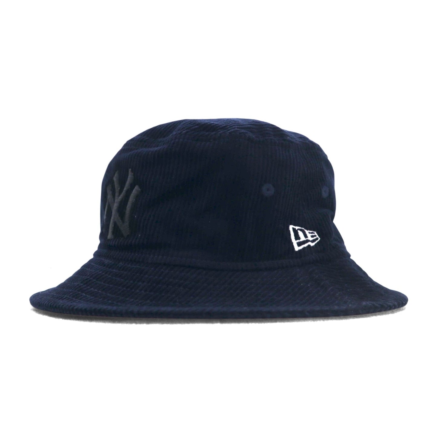 NEW ERA コーデュロイ バケットハット L/XL ネイビー 太畝 MLB ニューヨーク ヤンキース NEWYORK YANKEES