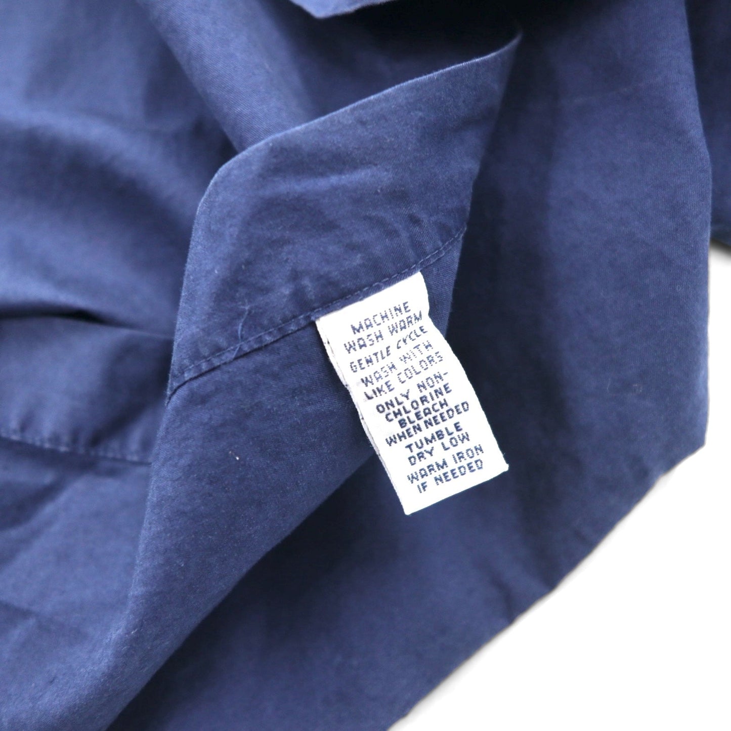 Polo by Ralph Lauren 90年代 半袖 シャツ XL ネイビー コットン 胸ポケット