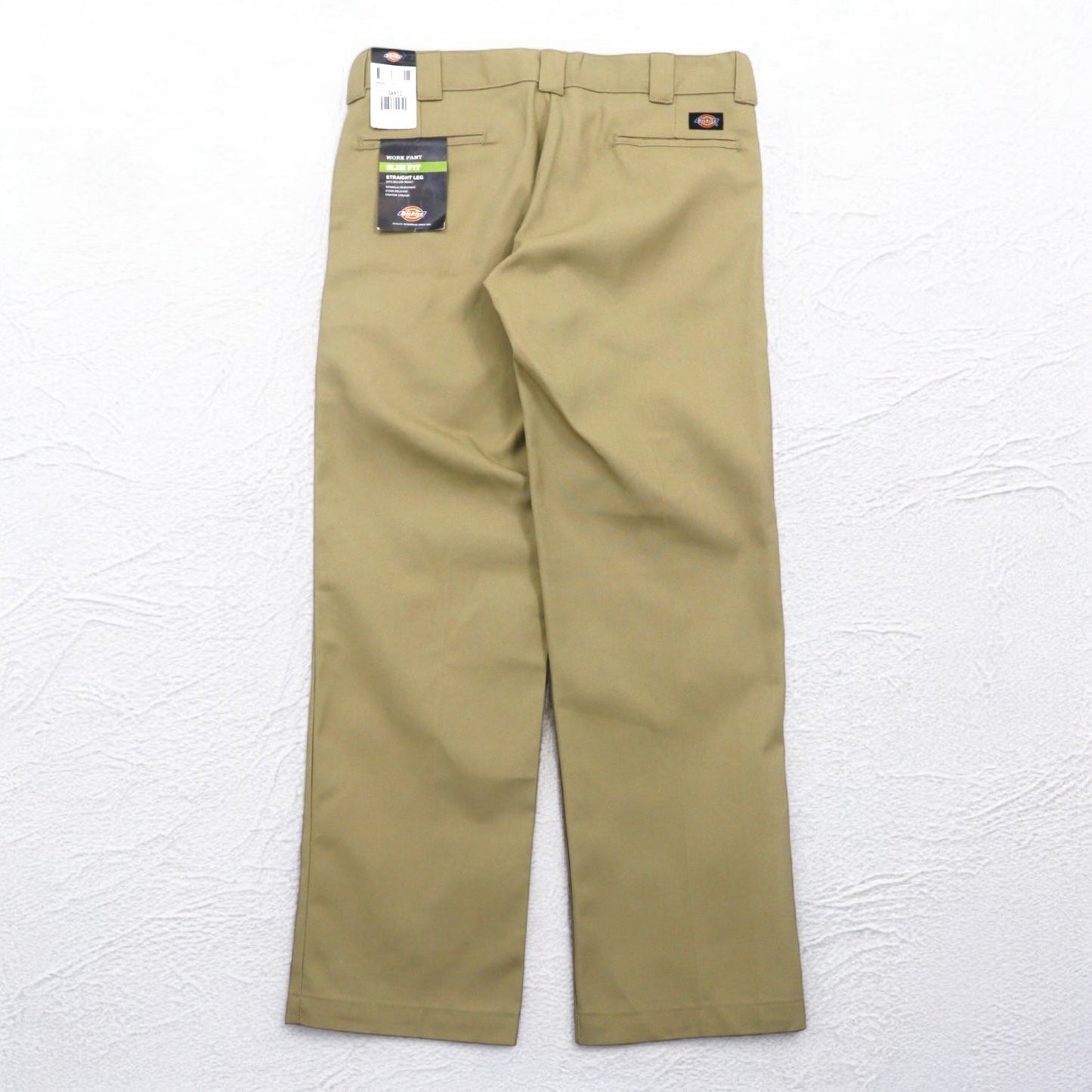 Dickies ワーク チノパンツ L ベージュ Slim Straight WP873KH ホンジュラス戦 未使用品