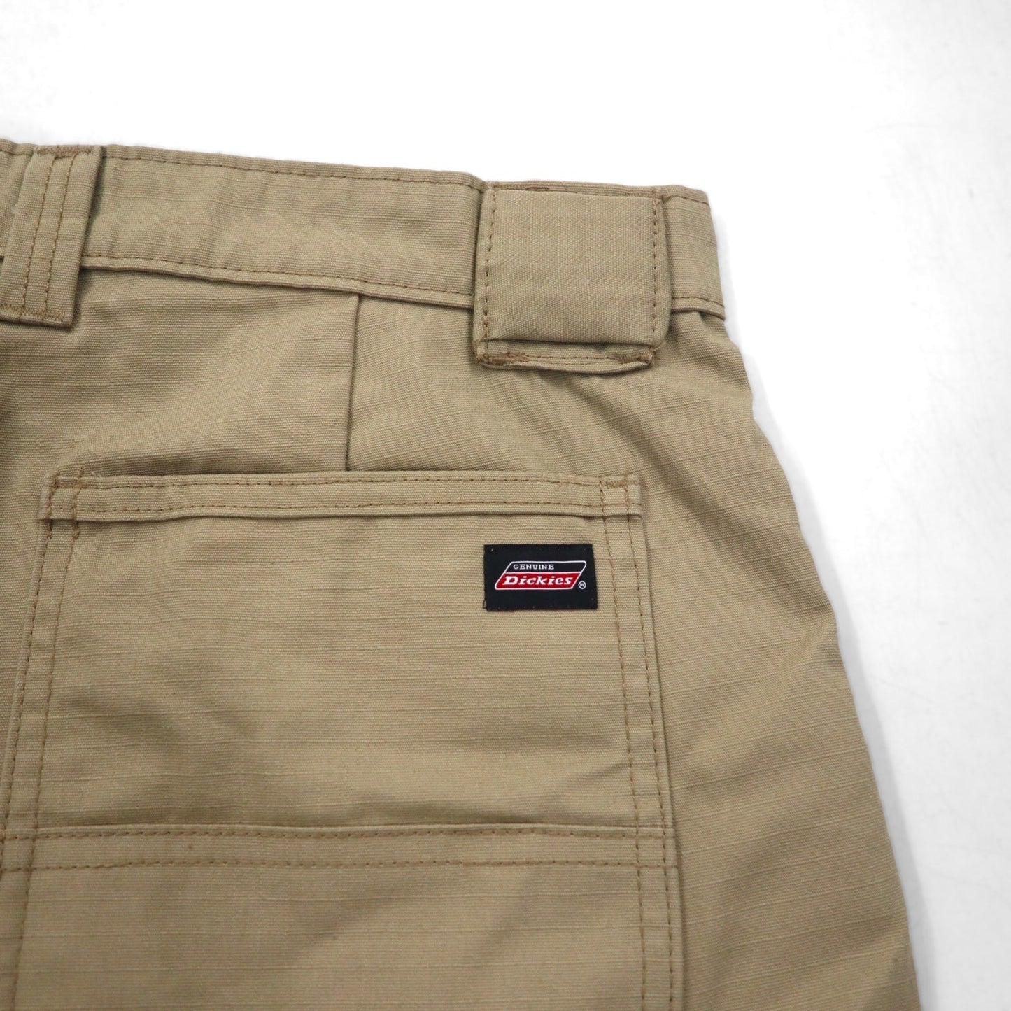Dickies リップストップ カーゴ ショートパンツ ハーフパンツ L ベージュ Ripstop Ultimate Cargo GR40ADS
