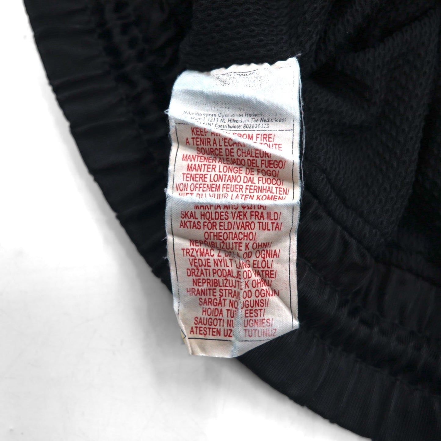 NIKE 00年代 ゲーム ショートパンツ ハーフパンツ L ブラック イエロー サイドライン スウォッシュ