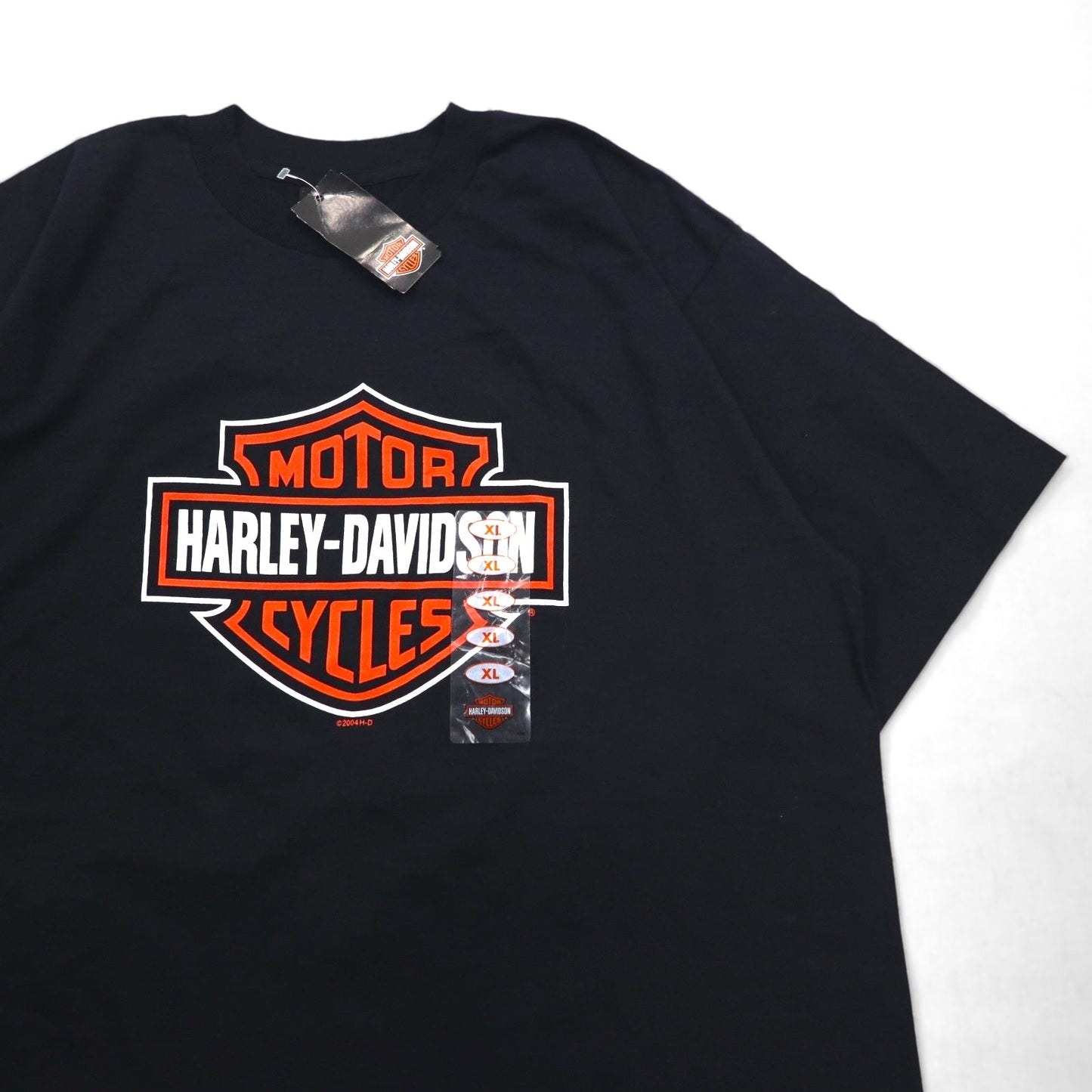 HARLEY DAVIDSON USA製 両面プリント Tシャツ XL ブラック HUNTSVILLE 未使用品